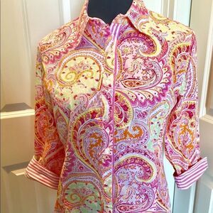 Beautiful retro look blouse by Chadwick's size 6
